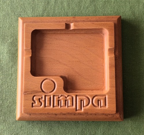 Cendrier publicitaire simpa - publicitaire, simpa-