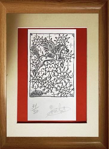Robert combas la cavalière - combas., "la