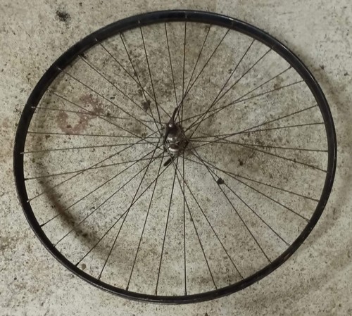 Roue avant pneu talon - talon, la