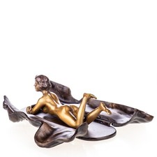 Antique Figure de Femme nue en bronze style vienna D'aprés "Franz Bergman"