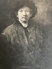 Belle Gravure 1890 Rembrandt
