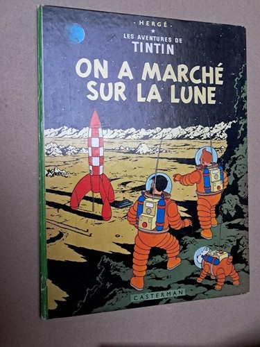 Hergé tintin marché sur - on,