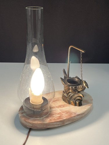 Ancienne lampe table - lampe, de