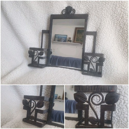 Miroir fer forgé - art, déco