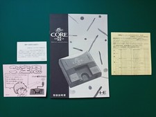 Pc engine Coregrafx 2 coregrafx II nec manual instructions manuel repro 