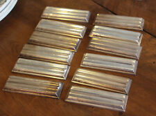 Luc Lanel Design Porte couteaux x 12 Christofle Art Déco Métal argenté