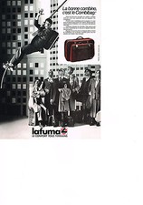 PUBLICITE ADVERTISING  1979   LAFUMA   le combibag