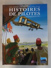 BD dédicacée" HITOIRES DE PILOTES" Tome 1 EO Dédicacé par Marcel UDERZO