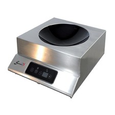 Wok inox à induction