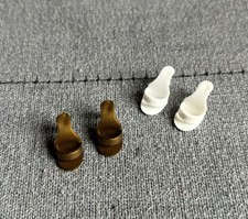 2 Paires de Chaussures Vintage pour Poupée Mannequin Tressy de Bella