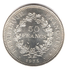 50 Francs Hercule 1975 en