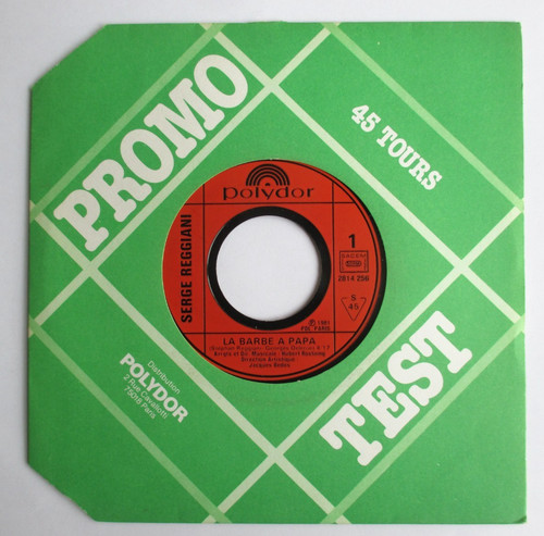 Serge reggiani promo sp - serge,