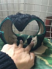 Ancienne Coiffe Savoyarde Costume Folklorique Savoie Frontiere Tete Vintage