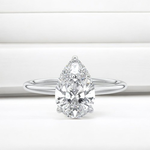 Bague fiançailles sertie - bague,
