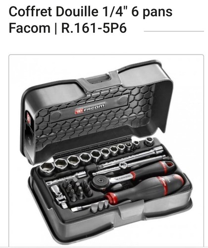 Coffret facom 161 5p6 - r.161-5p6, neuf