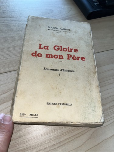 Livre gloire mon pere - la, de