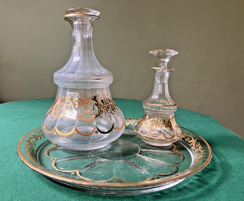 Plateau carafes en - et,