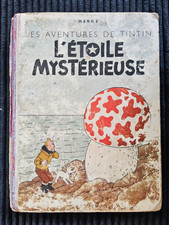 Tintin L’étoilé mystérieuse - A18 - Titre en 1ère page - Dos Blanc - EO de 1942