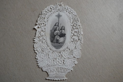 Canivet ancien image pieuse - canivet,