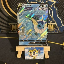 Carte Pokemon AQUALI SWSH150 PROMO Ultra Rare V Epée et Bouclier FR NEUF