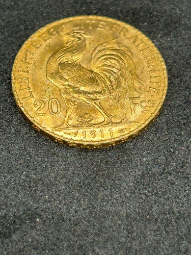 Francs marianne coq - marianne, 1911