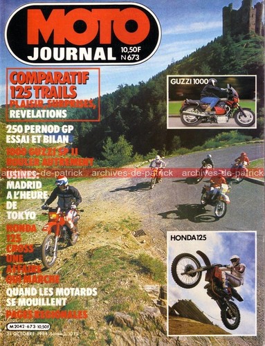 Moto journal 673 yamaha dt - moto,