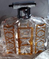 FLACON DE PARFUM EN CRISTAL DE