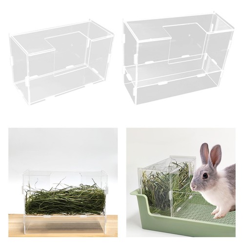 Mangeoire foin pour lapin - à,