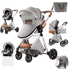 Poussette 3 en 1 Bébé Neuve