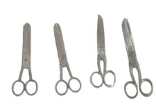  Ciseaux Vintage Métal Ouvragé Arnaud/Nogent 