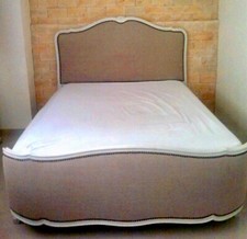 LIT STYLE LOUIS XV REFAIT À NEUF 