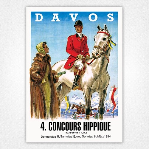 Affiche poster équitation - affiche,
