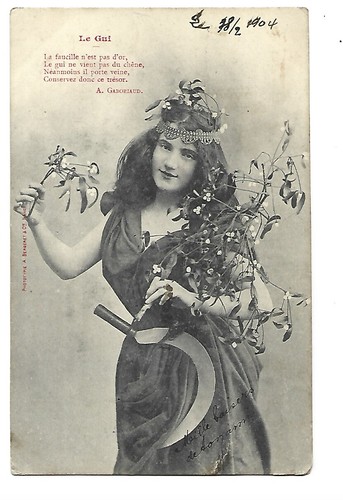 Carte fantaisie bergeret - fantaisie,