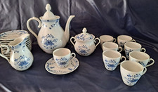 Service à thé CHINE BLEU Créations Le Montanaud France