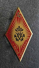 insigne Armée Militaire 4ème