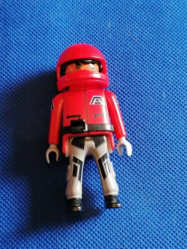 Playmobil personnage moto - ,