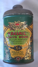 ANCIEN FLACON BOITE DE TALC