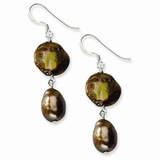 Sterling silver copper brown - &,