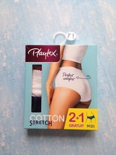 Pack 3 culottes  femme PLAYTEX  coton stretch confort taille 44 NEUF