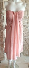 Robe cocktail rose neuve petit