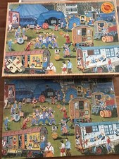 VINTAGE puzzle en bois 125 pièces PENELOPE SUISSE cirque CIRCUS margaret STRUB
