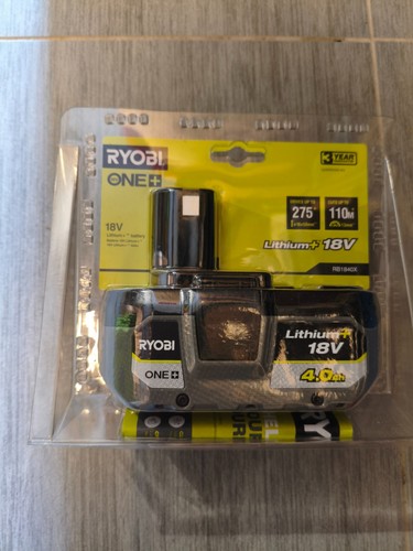 Ryobi batterie 18v - one+, 4ah