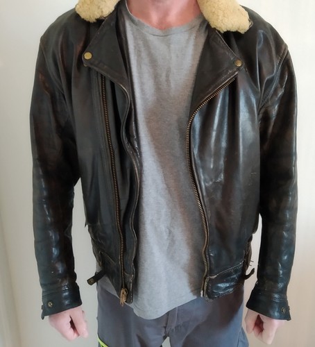 Langlitz rare 1970s mens - langlitz,