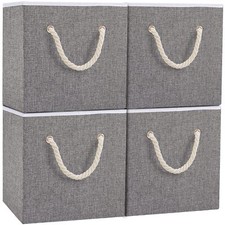 Lot de 4 Cubes de Rangement