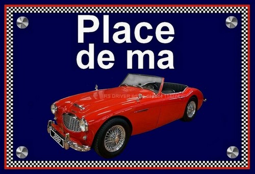 Plaque austin healey - plaque, "