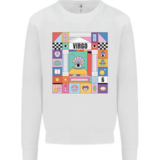 Un Sweat-Shirt Jumper Enfant Du Signe Astrologique Vierge Vibrant