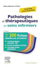 Pathologies et thérapeutiques en soins infirmiers: ... | Livre | état comme neuf