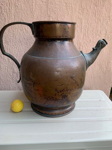 Cuivre ancien gde cruche - gde,