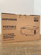 PORTABLE LED PROJECTOR HOPVISION | MODÈLE T21 | VIDEO PROJECTEUR | NEUF DÉBALLÉ