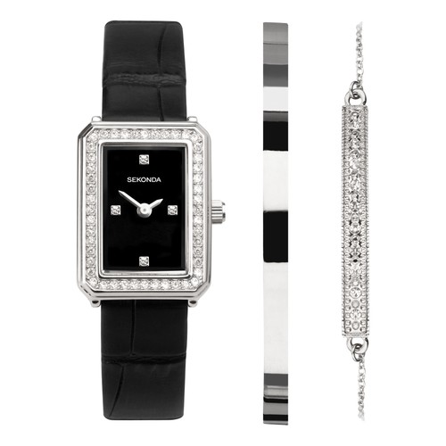 Parure montre habillée femme